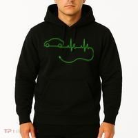 Electric Car Heartbeat Electric Vehicle Ev Hoodie thumb 2