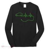 Electric Car Heartbeat Electric Vehicle Ev Long Sleeve Shirt thumb 0