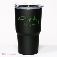 Electric Car Heartbeat Electric Vehicle Ev Tumbler thumb 0