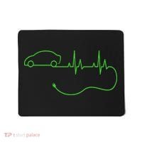 Electric Car Heartbeat Electric Vehicle Ev Mousepad thumb 0