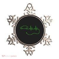 Electric Car Heartbeat Electric Vehicle Ev Ornament thumb 0