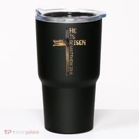 Easter Christian He Is Risen Sun Resurrection M.en Women K.ids Tumbler thumb 0