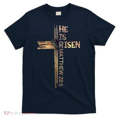 Easter Christian He Is Risen Sun Resurrection M.en Women K.ids T-Shirt