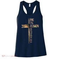 Easter Christian He Is Risen Sun Resurrection M.en Women K.ids Women's Tank Top thumb 0
