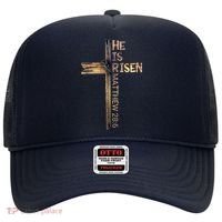 Easter Christian He Is Risen Sun Resurrection M.en Women K.ids Hat thumb 0