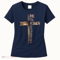 Easter Christian He Is Risen Sun Resurrection M.en Women K.ids Women's T-Shirt thumb 0