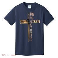 Easter Christian He Is Risen Sun Resurrection M.en Women K.ids Kids T-Shirt thumb 0