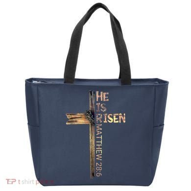 Easter Christian He Is Risen Sun Resurrection M.en Women K.ids Tote Bag
