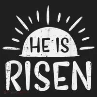 Easter Christian He Is Risen Sun Resurrection Women's Sweatshirt thumb 2