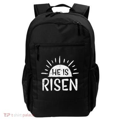Easter Christian He Is Risen Sun Resurrection Backpack