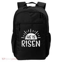 Easter Christian He Is Risen Sun Resurrection Backpack thumb 0