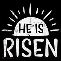 Easter Christian He Is Risen Sun Resurrection Women's Hoodie thumb 2