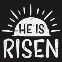 Easter Christian He Is Risen Sun Resurrection Women's Hoodie thumb 2