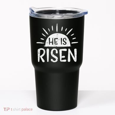 Easter Christian He Is Risen Sun Resurrection Tumbler