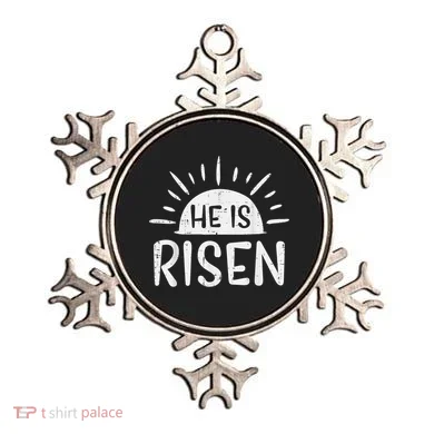 Easter Christian He Is Risen Sun Resurrection Ornament