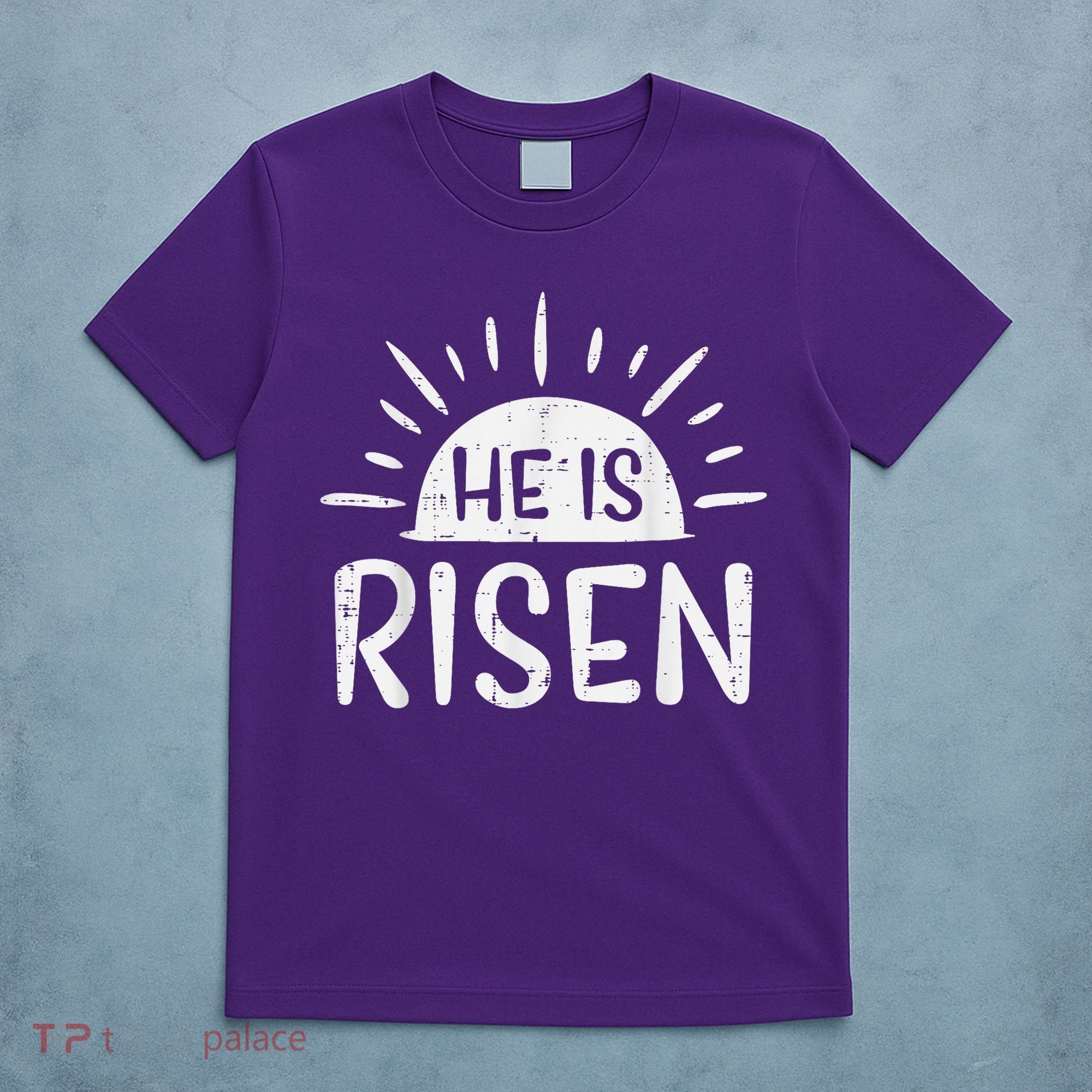 Easter Christian He Is Risen Sun Resurrection T-Shirt
