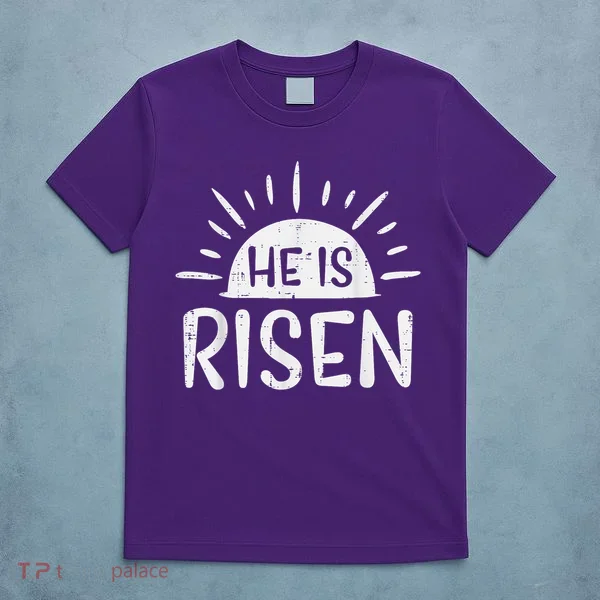 Easter Christian He Is Risen Sun Resurrection T-Shirt