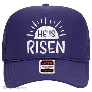 Easter Christian He Is Risen Sun Resurrection Hat
