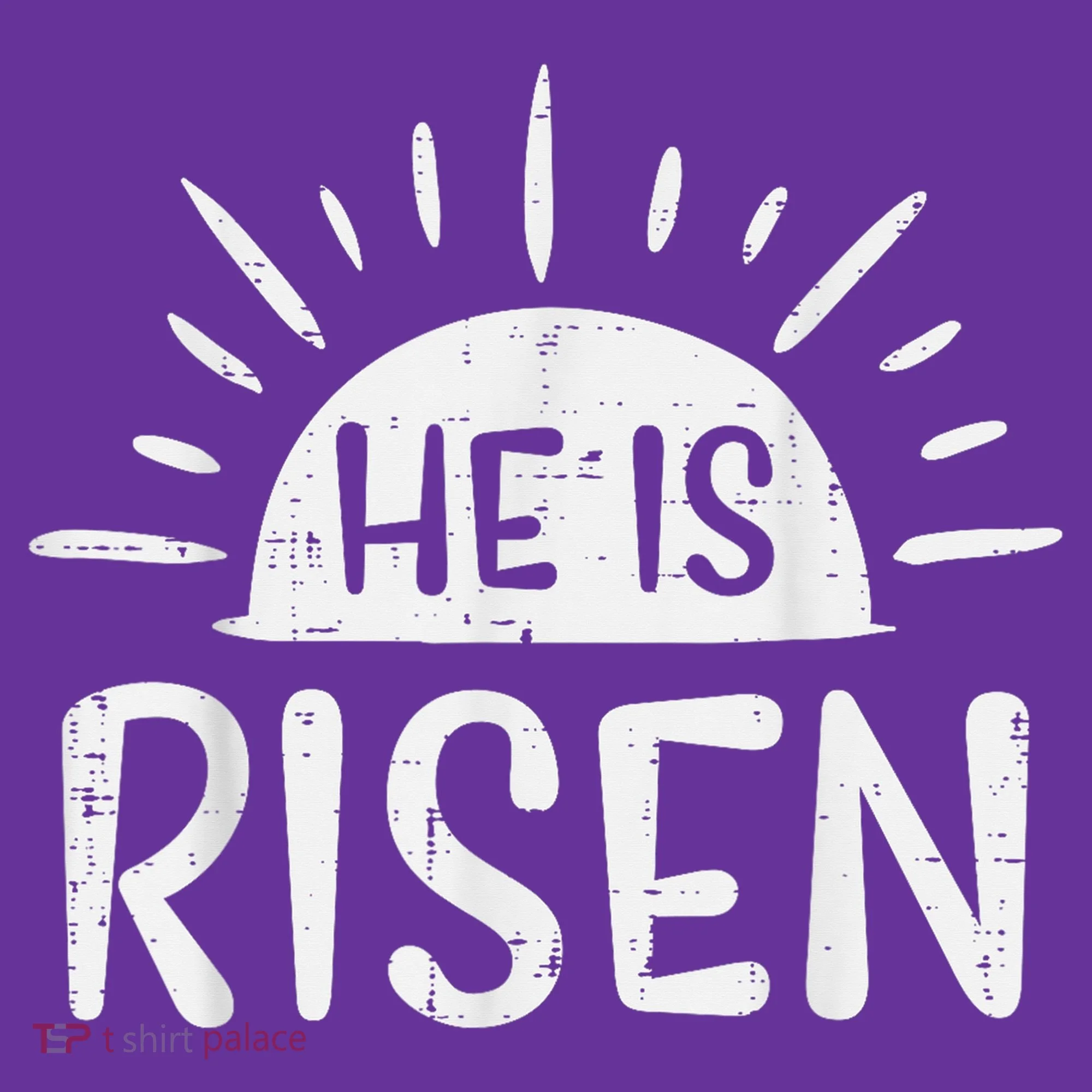 Easter Christian He Is Risen Sun Resurrection Toddler Hoodie