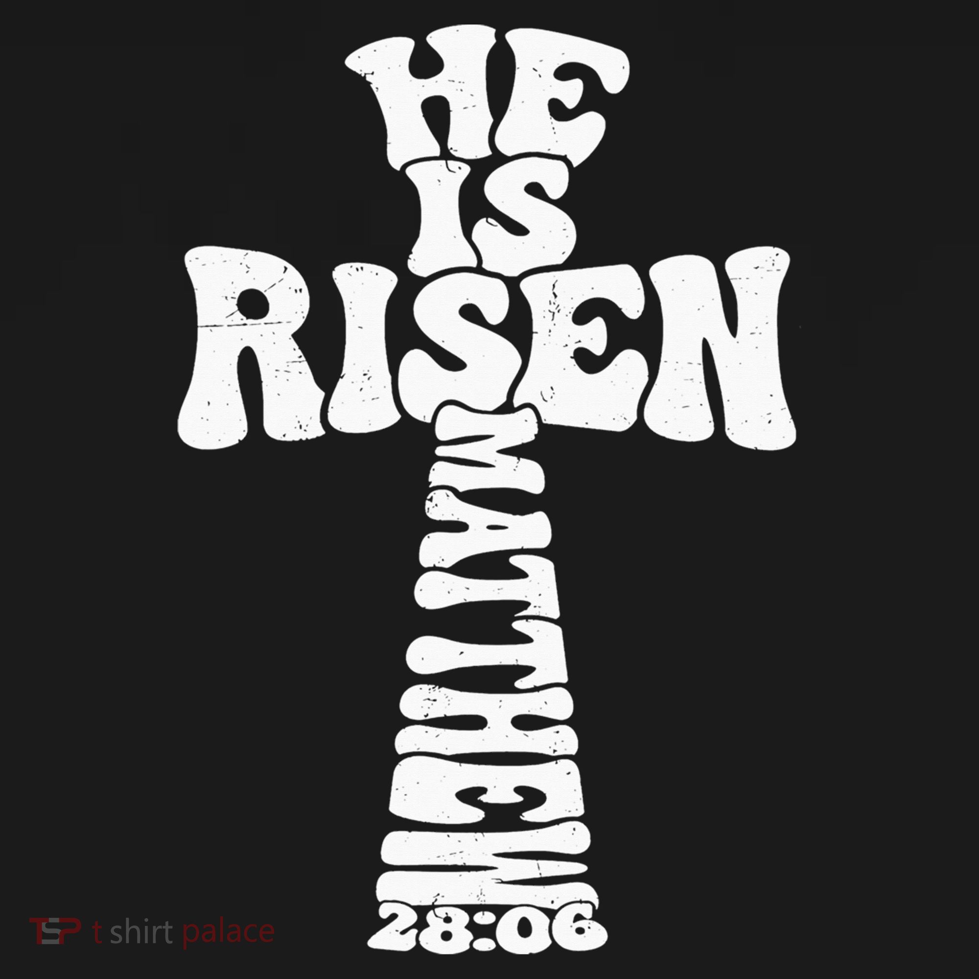 Easter Cross He Is Risen Jesus Christian Doggie Tank