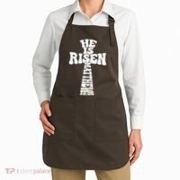 Easter Cross He Is Risen Jesus Christian Apron thumb 2