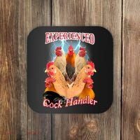 Experienced Cock Handler Coaster thumb 0