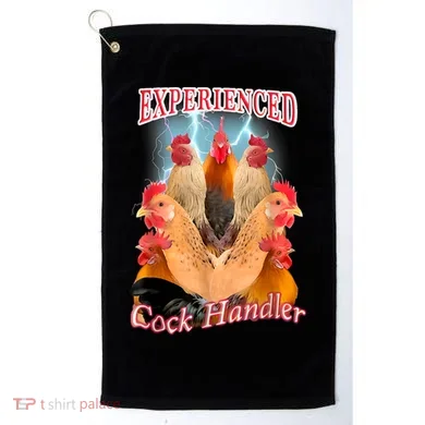 Experienced Cock Handler Golf Towel