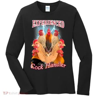 Experienced Cock Handler Women's Long Sleeve Shirt