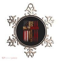 Easter Cross He Is Risen Jesus Christian Usa Flag Ornament thumb 0