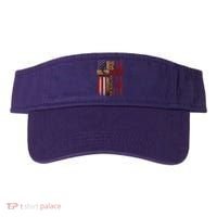 Easter Cross He Is Risen Jesus Christian Usa Flag Visor thumb 0