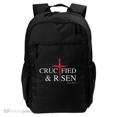 Easter Christian He Is Risen Sun Resurrection Backpack