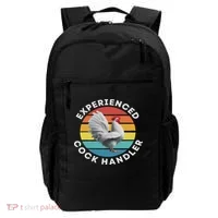 Experienced Cock Handler Raunchy Funny Gift Backpack thumb 0