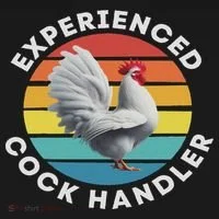 Experienced Cock Handler Raunchy Funny Gift Backpack thumb 2