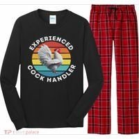 Experienced Cock Handler Raunchy Funny Gift Long Sleeve Pajama Set thumb 0