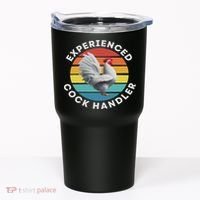 Experienced Cock Handler Raunchy Funny Gift Tumbler thumb 0