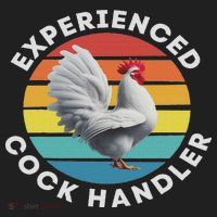 Experienced Cock Handler Raunchy Funny Gift Golf Towel thumb 3