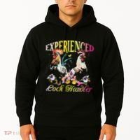 Experienced Cock Handler Rooster Farmer Poultry Farming Hoodie thumb 2