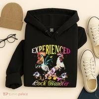 Experienced Cock Handler Rooster Farmer Poultry Farming Hoodie thumb 4