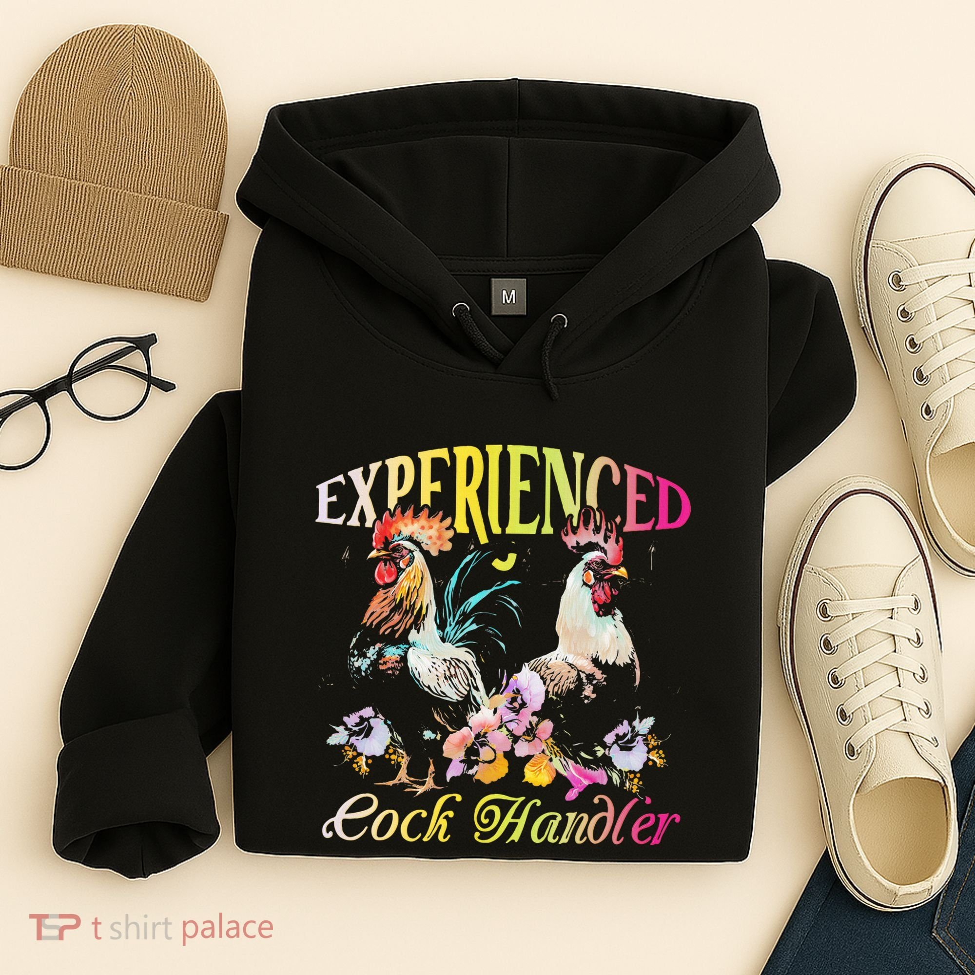 Experienced Cock Handler Rooster Farmer Poultry Farming Hoodie
