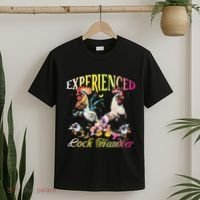 Experienced Cock Handler Rooster Farmer Poultry Farming T-Shirt thumb 2