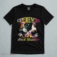 Experienced Cock Handler Rooster Farmer Poultry Farming T-Shirt thumb 5