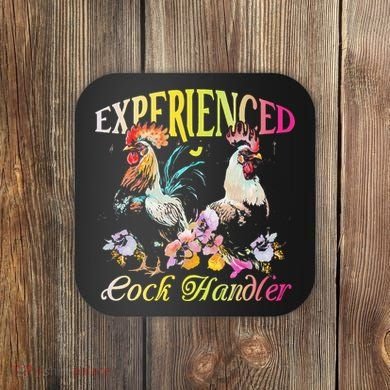 Experienced Cock Handler Rooster Farmer Poultry Farming Coaster