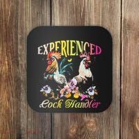 Experienced Cock Handler Rooster Farmer Poultry Farming Coaster thumb 0