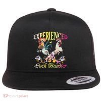 Experienced Cock Handler Rooster Farmer Poultry Farming Flat Bill Trucker Hat thumb 0