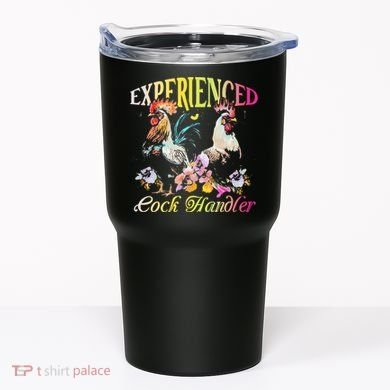 Experienced Cock Handler Rooster Farmer Poultry Farming Tumbler