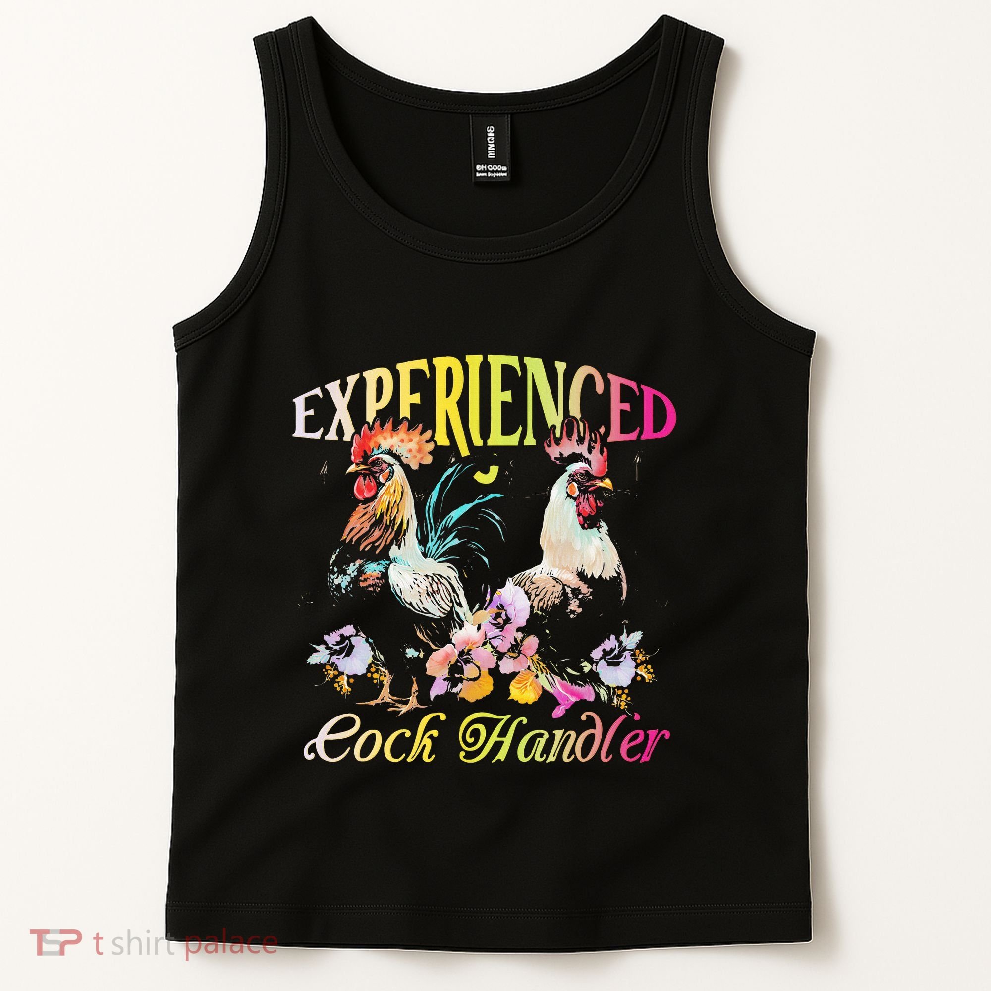 Experienced Cock Handler Rooster Farmer Poultry Farming Tank Top