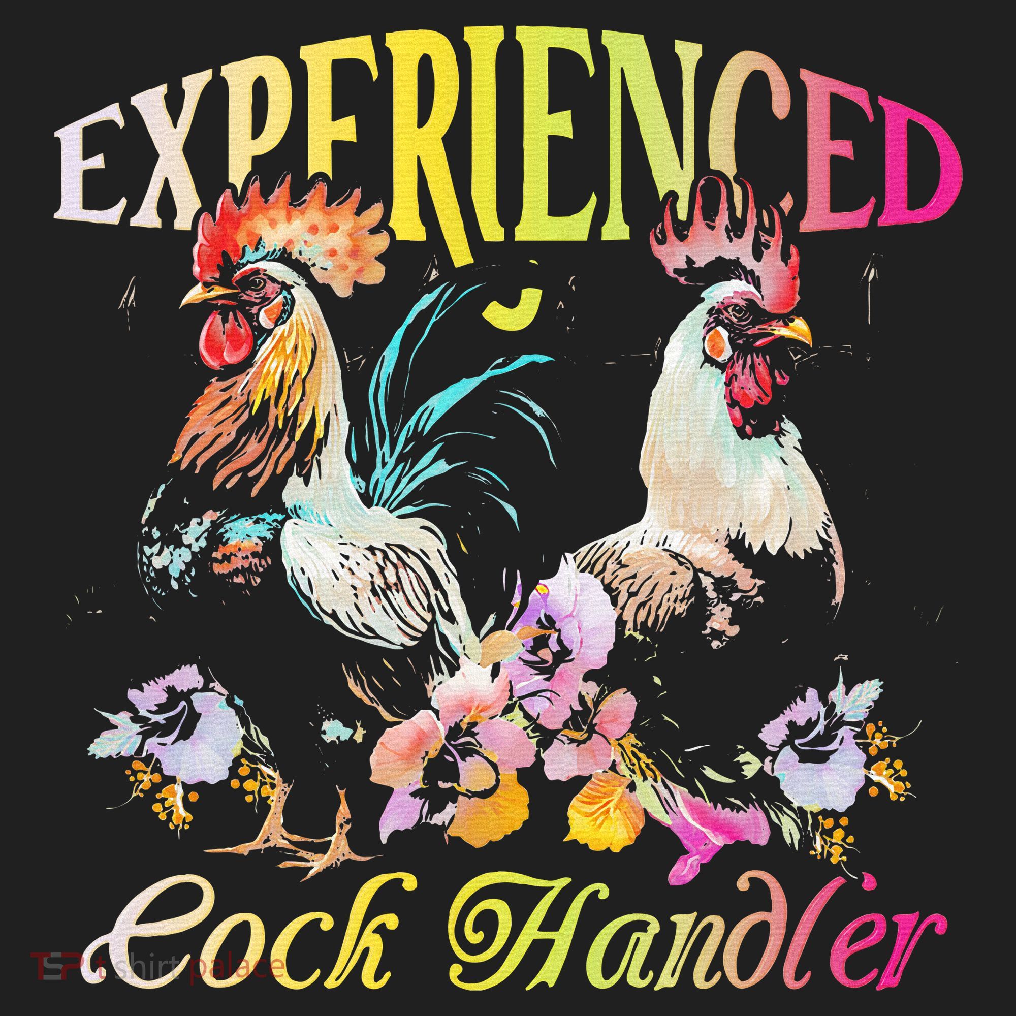 Experienced Cock Handler Rooster Farmer Poultry Farming Golf Towel