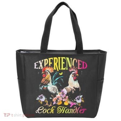Experienced Cock Handler Rooster Farmer Poultry Farming Tote Bag