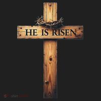Easter Cross He Is Risen Jesus Christian Women Beanie thumb 2