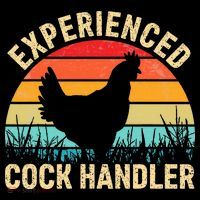 Experienced Cock Handler Chicken Farmer Pun Doggie Tank thumb 4